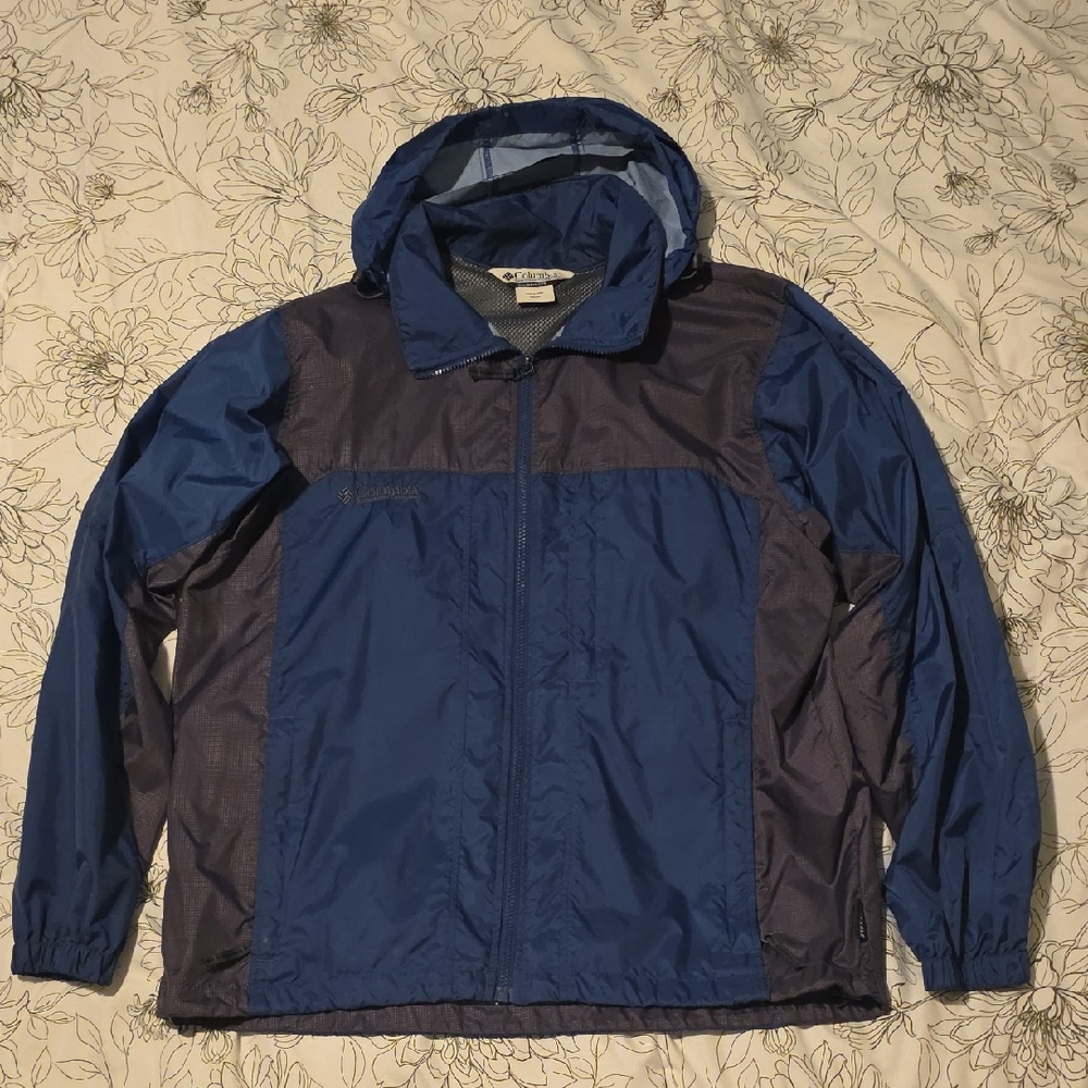 Columbia Men's Two-Tone Blue Coat